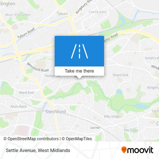 Settle Avenue map