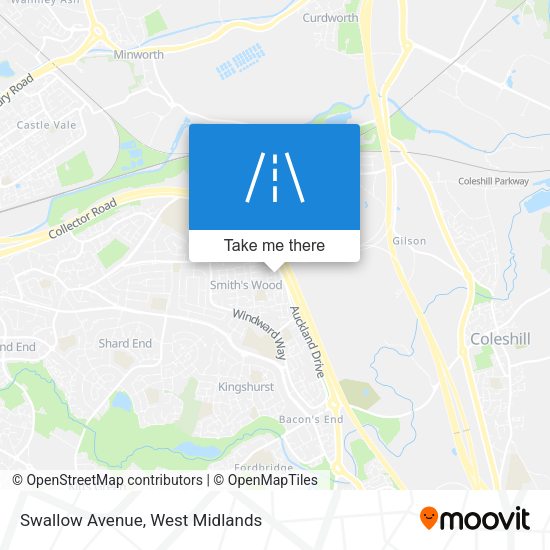 Swallow Avenue map