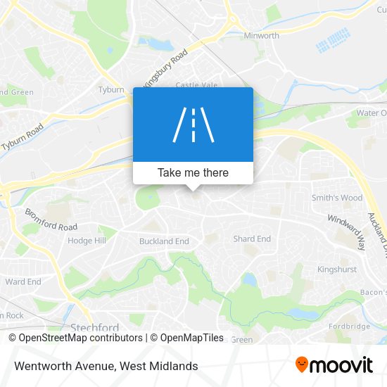 Wentworth Avenue map