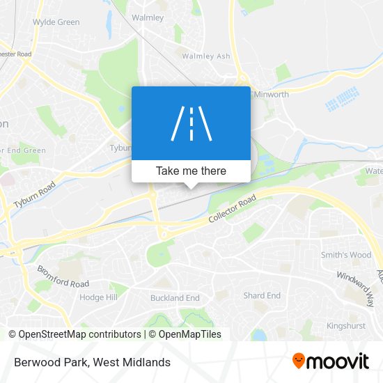 Berwood Park map