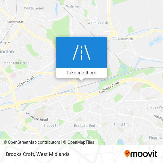 Brooks Croft map