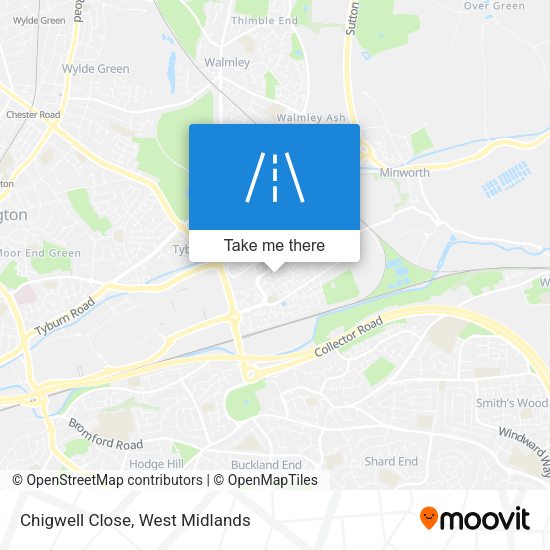 Chigwell Close map