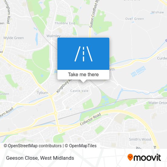 Geeson Close map