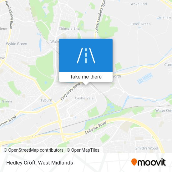 Hedley Croft map