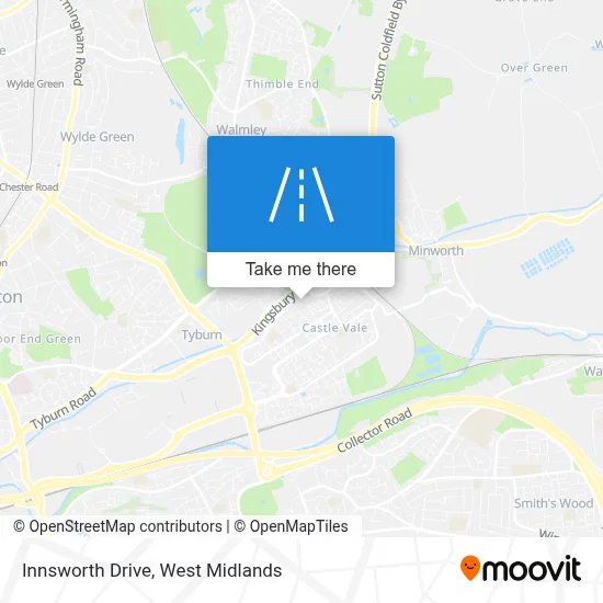 Innsworth Drive map