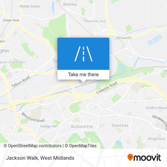 Jackson Walk map