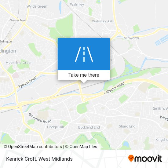 Kenrick Croft map