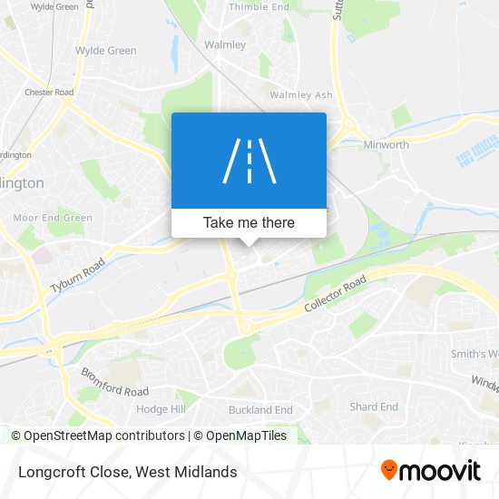 Longcroft Close map