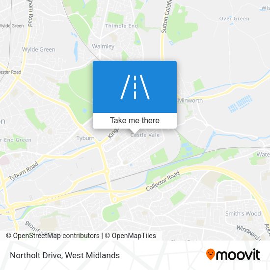 Northolt Drive map