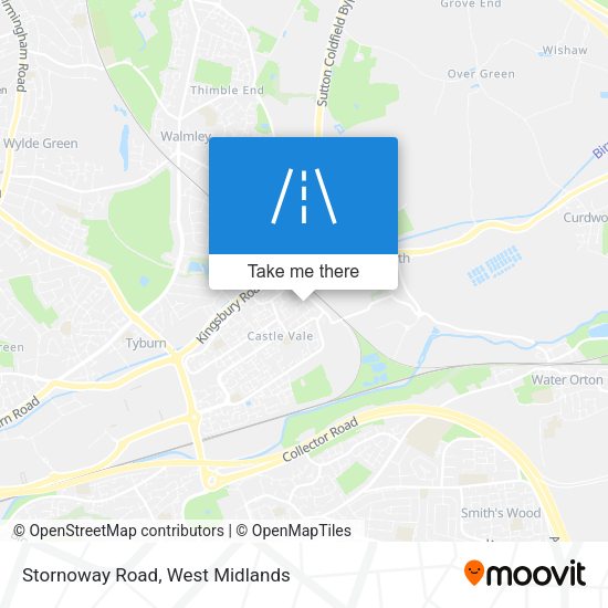 Stornoway Road map