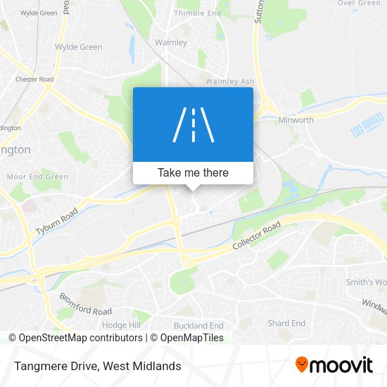 Tangmere Drive map