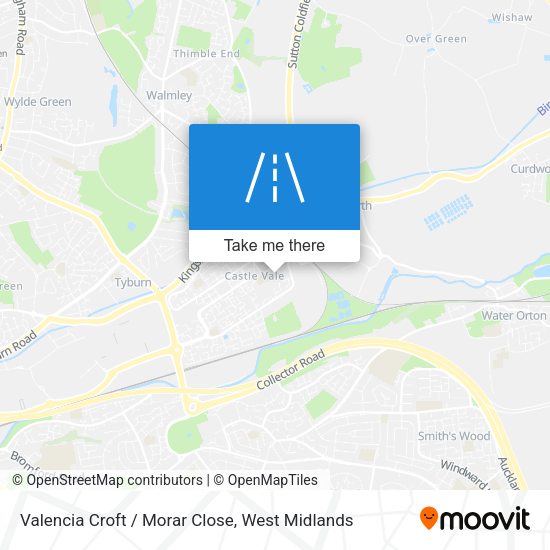 Valencia Croft / Morar Close map