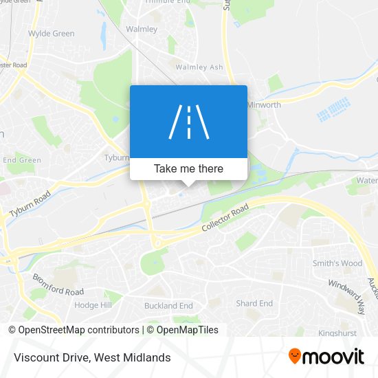 Viscount Drive map