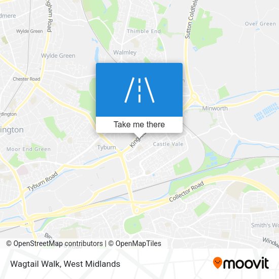 Wagtail Walk map
