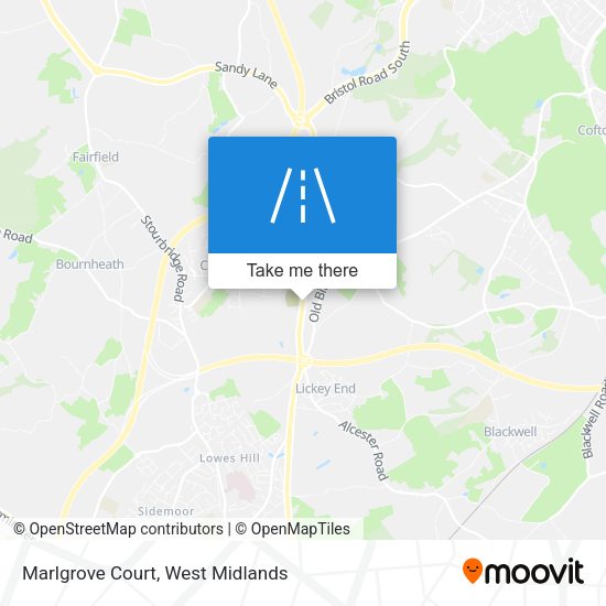 Marlgrove Court map