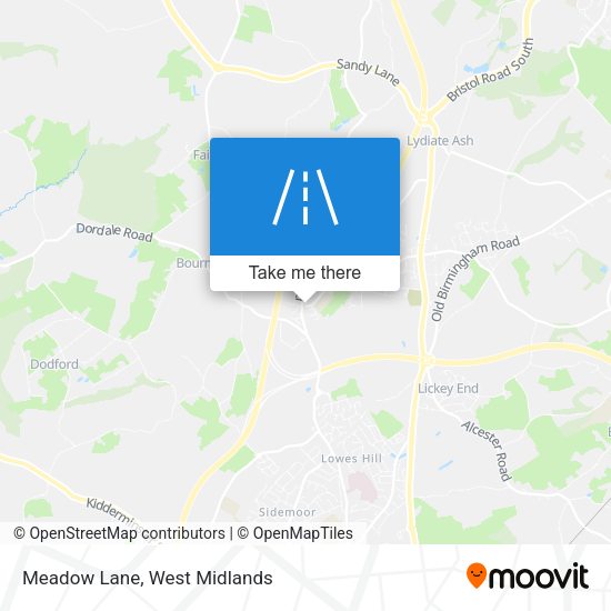 Meadow Lane map