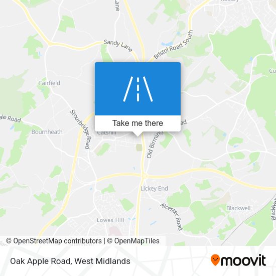 Oak Apple Road map