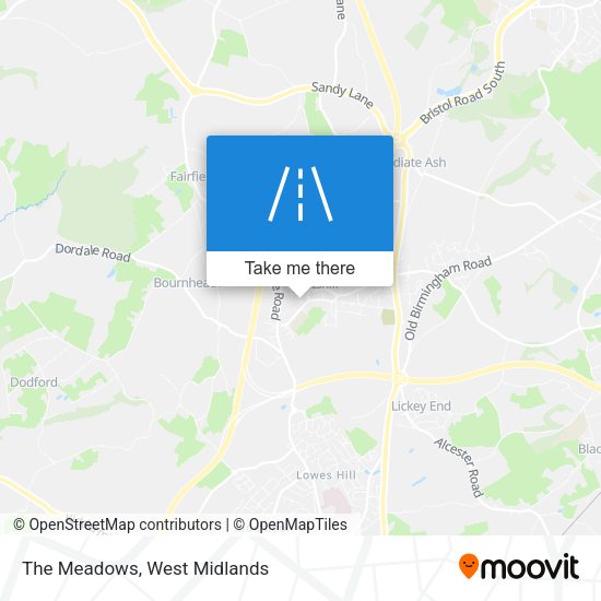 The Meadows map