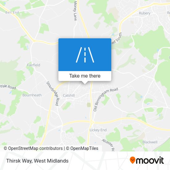 Thirsk Way map
