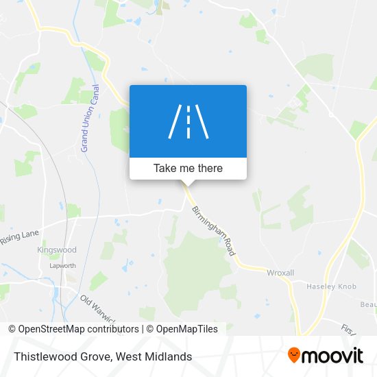 Thistlewood Grove map