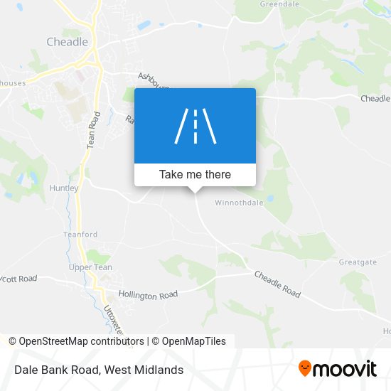 Dale Bank Road map