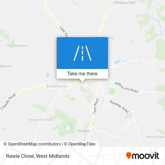 Rawle Close map
