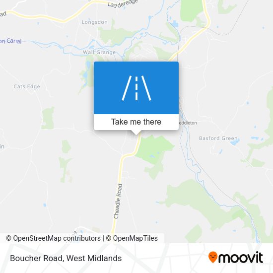 Boucher Road map