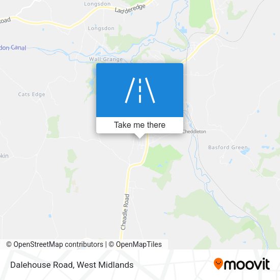 Dalehouse Road map