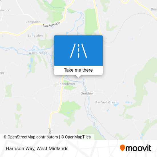 Harrison Way map