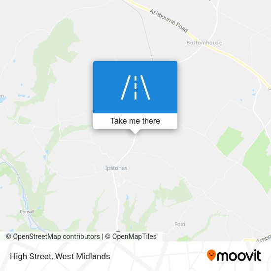 High Street map