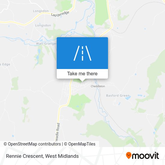 Rennie Crescent map