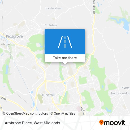 Ambrose Place map