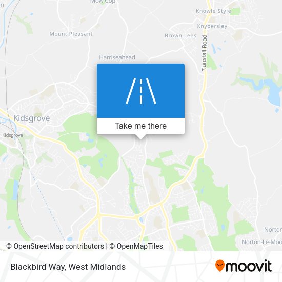 Blackbird Way map