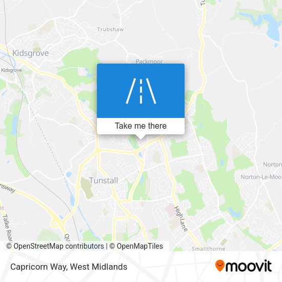 Capricorn Way map