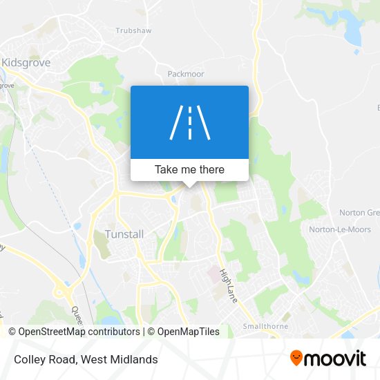 Colley Road map