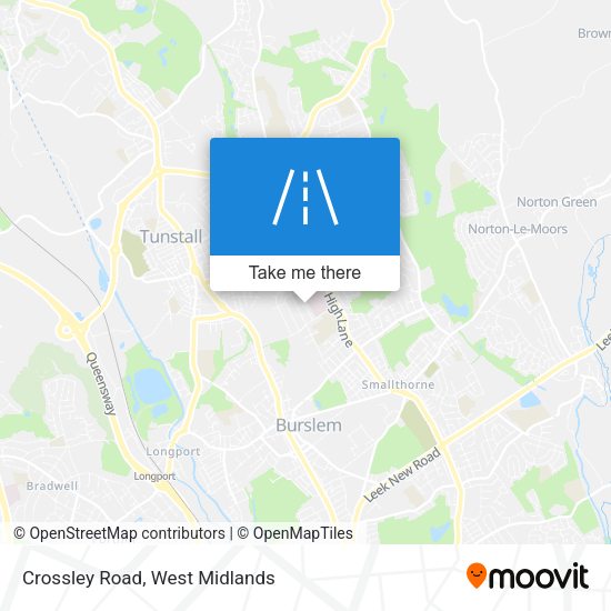 Crossley Road map