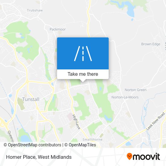 Homer Place map