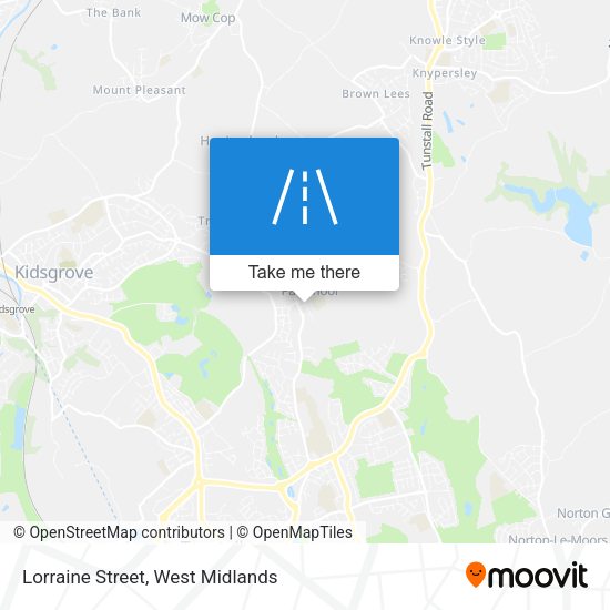 Lorraine Street map