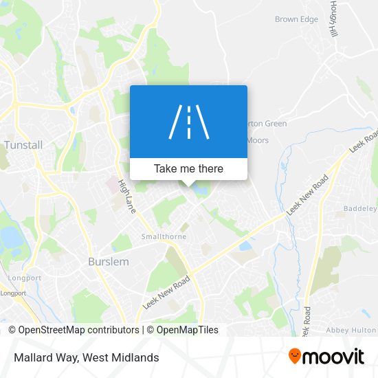Mallard Way map
