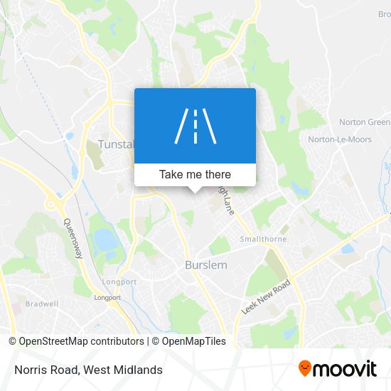 Norris Road map