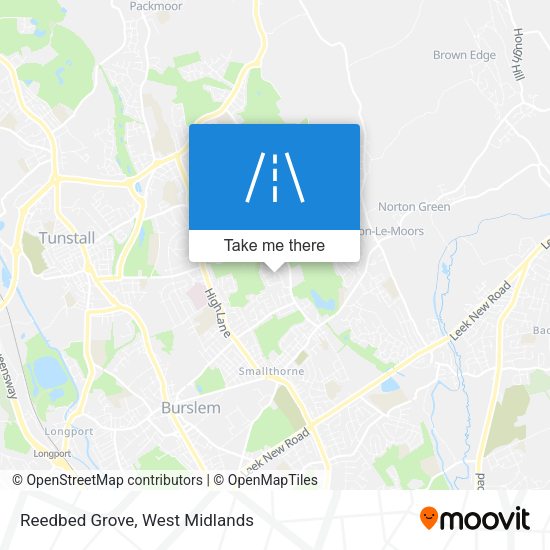 Reedbed Grove map