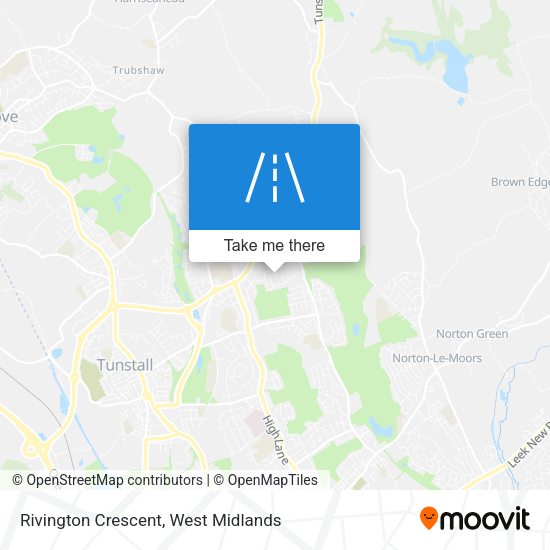 Rivington Crescent map