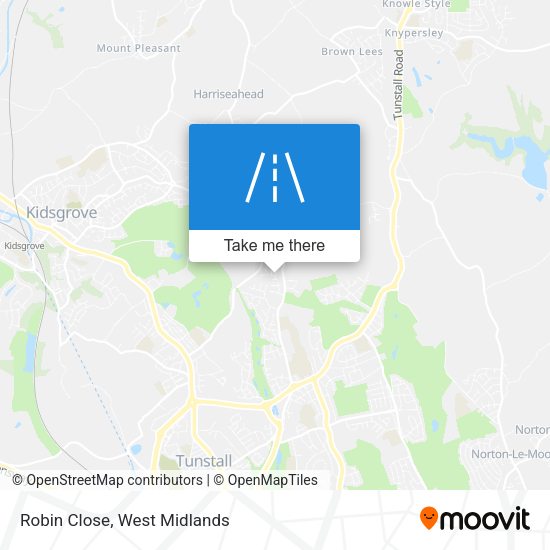 Robin Close map