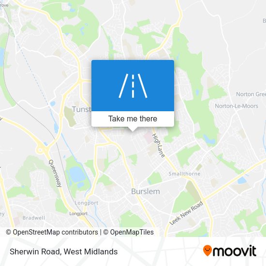 Sherwin Road map