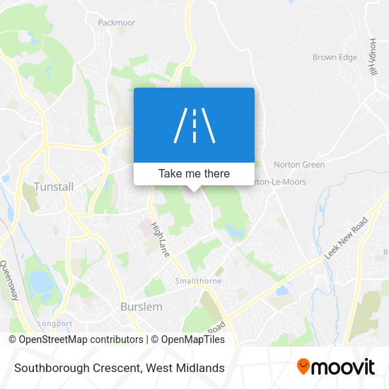 Southborough Crescent map