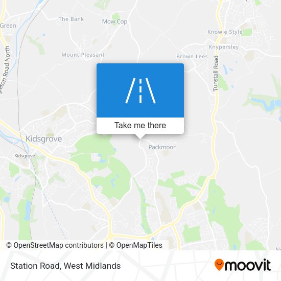 Station Road map