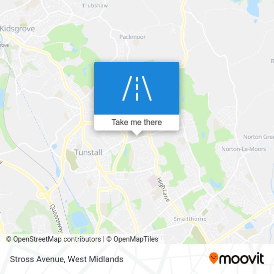 Stross Avenue map