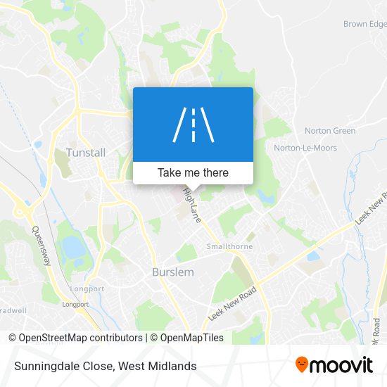 Sunningdale Close map