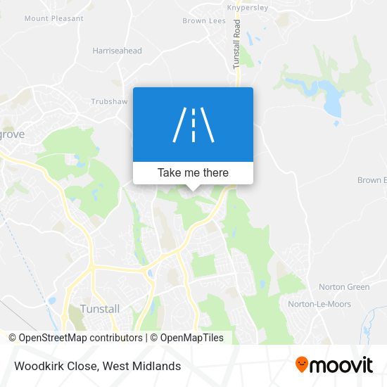Woodkirk Close map