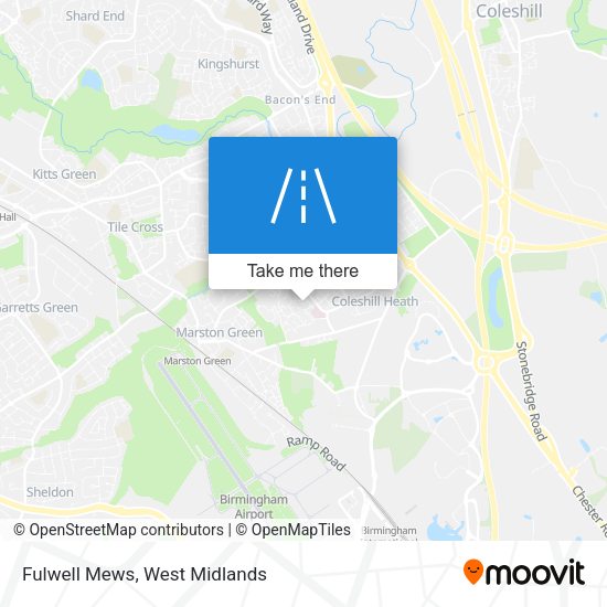 Fulwell Mews map
